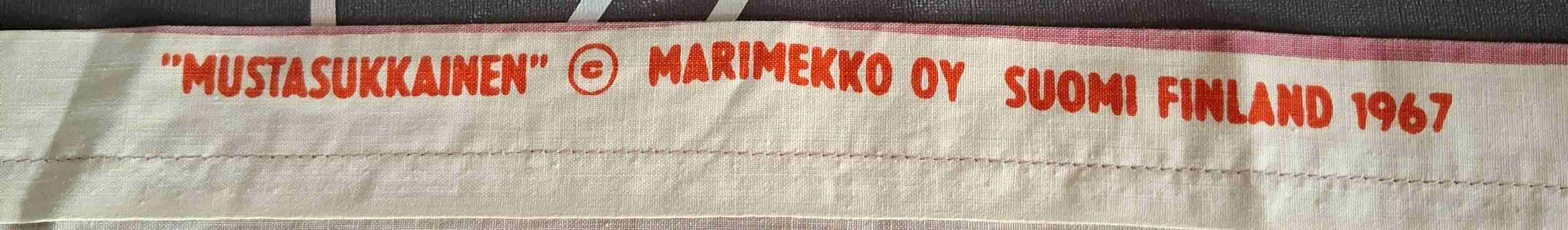 Marimekko-tyg Maija Isola 1967